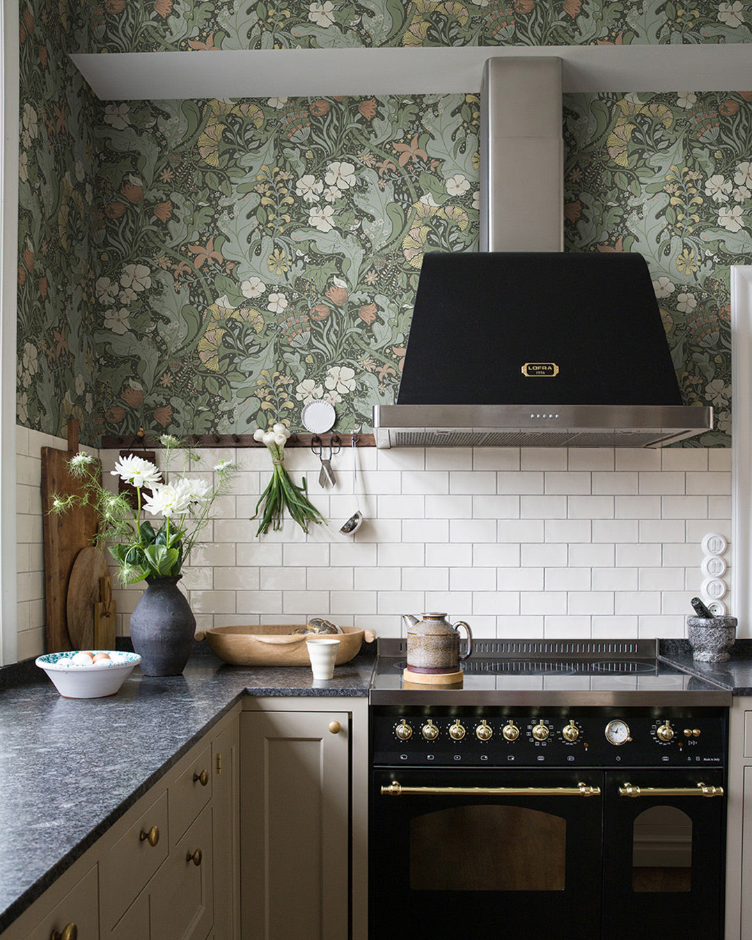 83103 - Elise Wallpaper - Blue - Midbec