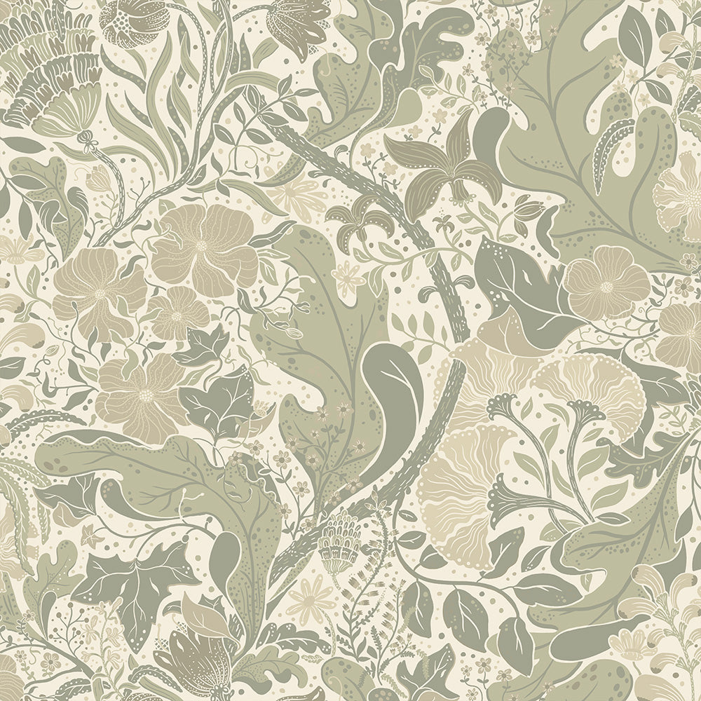 83105 - Elise Wallpaper - Cream - Midbec