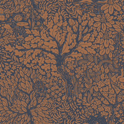 83106 - Olle Wallpaper - Brown - Midbec