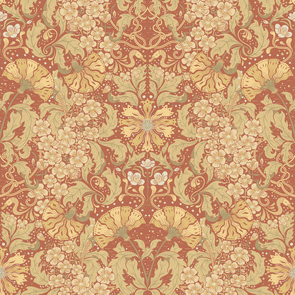 83114 - Ojvind Wallpaper - Red - Midbec