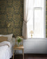 83125 - Berit Wallpaper - Dark Green - Midbec
