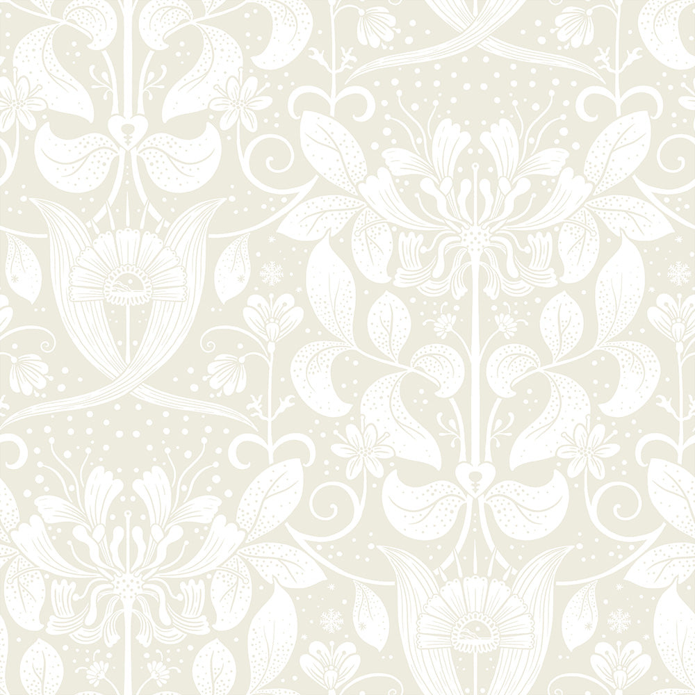 83130 - Berit Wallpaper - Light Neutral - Midbec