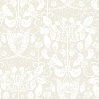 83130 - Berit Wallpaper - Light Neutral - Midbec