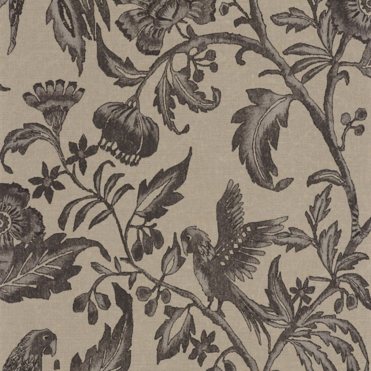 Etourneau Bali Beige Ficelle Wallpaper