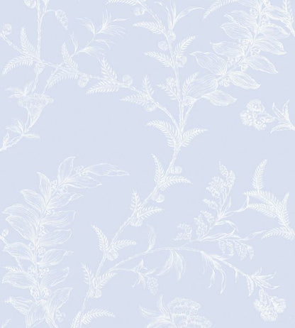 Ludlow Wallpaper - Chalk on Powder Blue - 88/1002