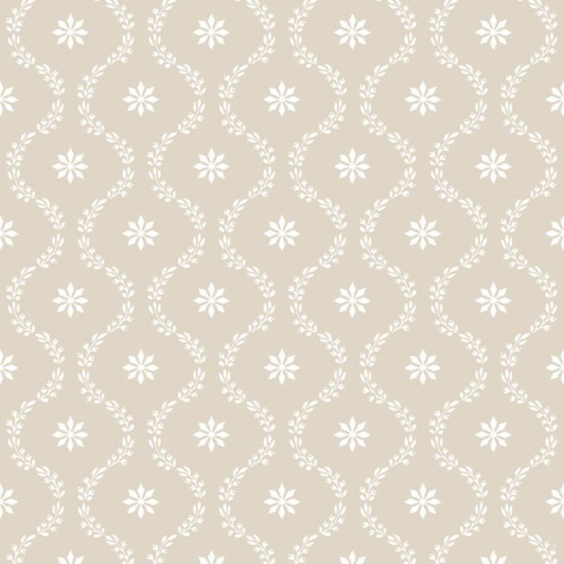 Clandon Wallpaper - Chalk on Linen - 88/3010