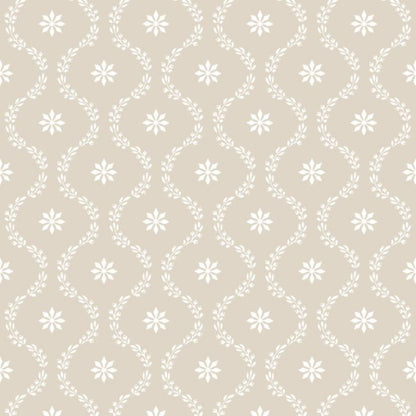 Clandon Wallpaper - Chalk on Linen - 88/3010