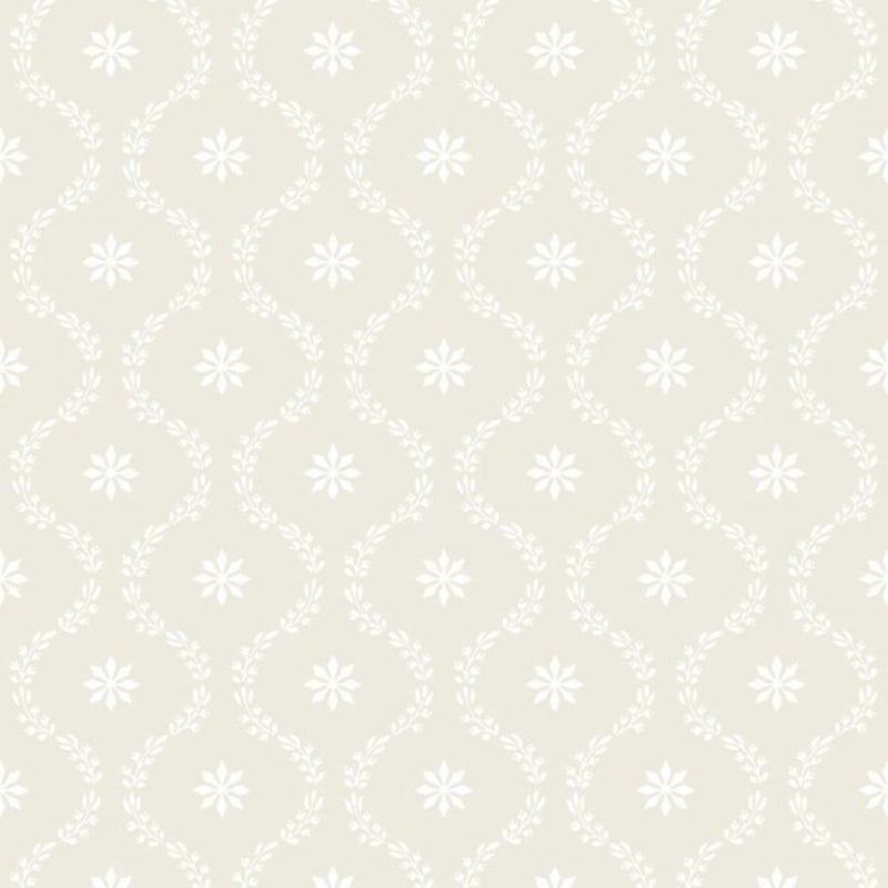 Clandon Wallpaper - Pale Cream on Cream - 88/3014