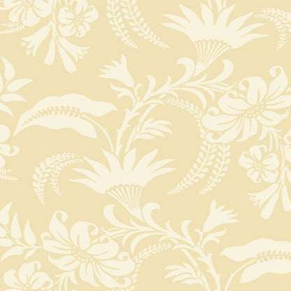 Cranley Wallpaper - Cream on Yellow - 88/5022