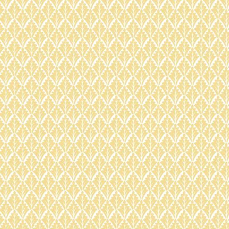 Lee Priory Wallpaper - Chalk & Yellow - 88/6023
