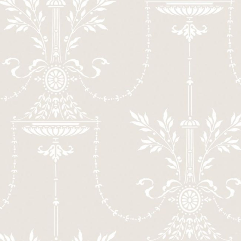 Dorset Wallpaper - Chalk on White - 88/7030