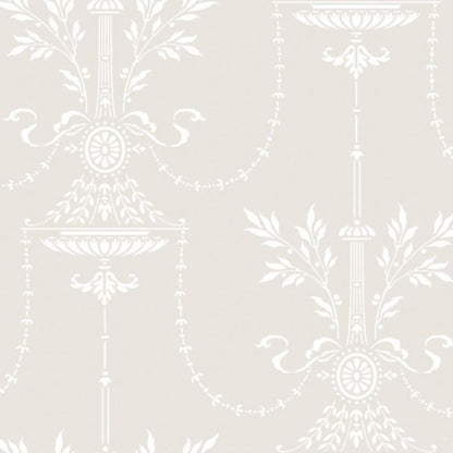 Dorset Wallpaper - Chalk on White - 88/7030
