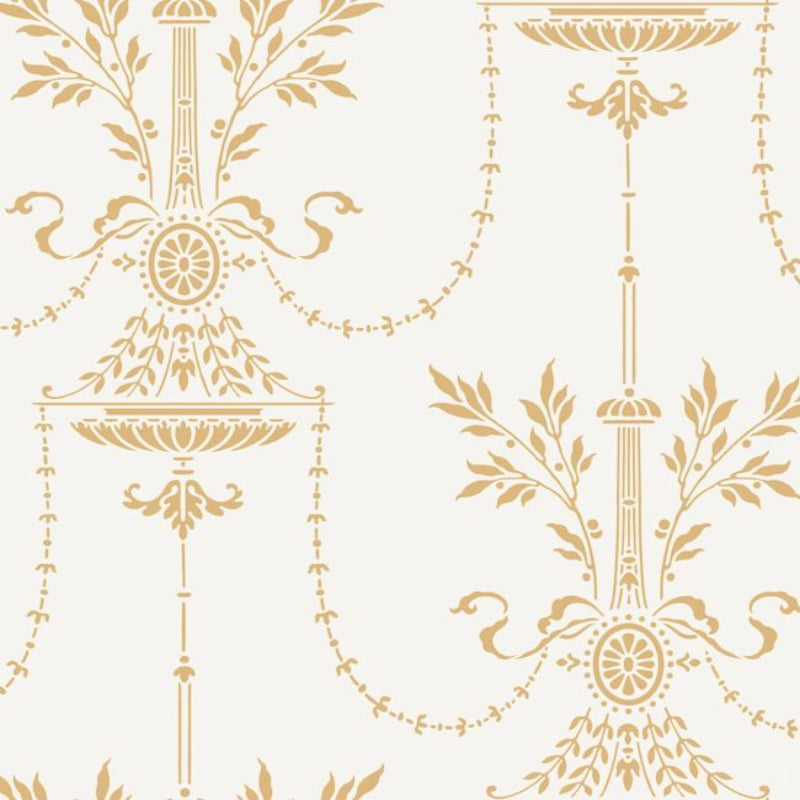Dorset Wallpaper - Metallic Gold on Parchment - 88/7032