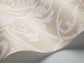 St Petersburg Damask Wallpaper - Chalk on Safari - 88/8034
