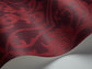 St Petersburg Damask Wallpaper - Red on Ink - 88/8035