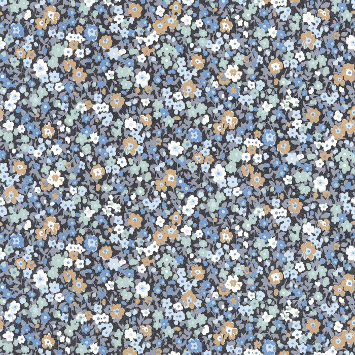 Pansy Wallpaper - Blue