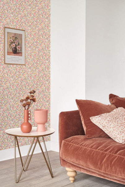 Pansy Room Wallpaper - Pink