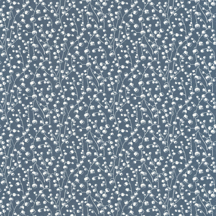 Lily Of The Valley Wallpaper - Blue