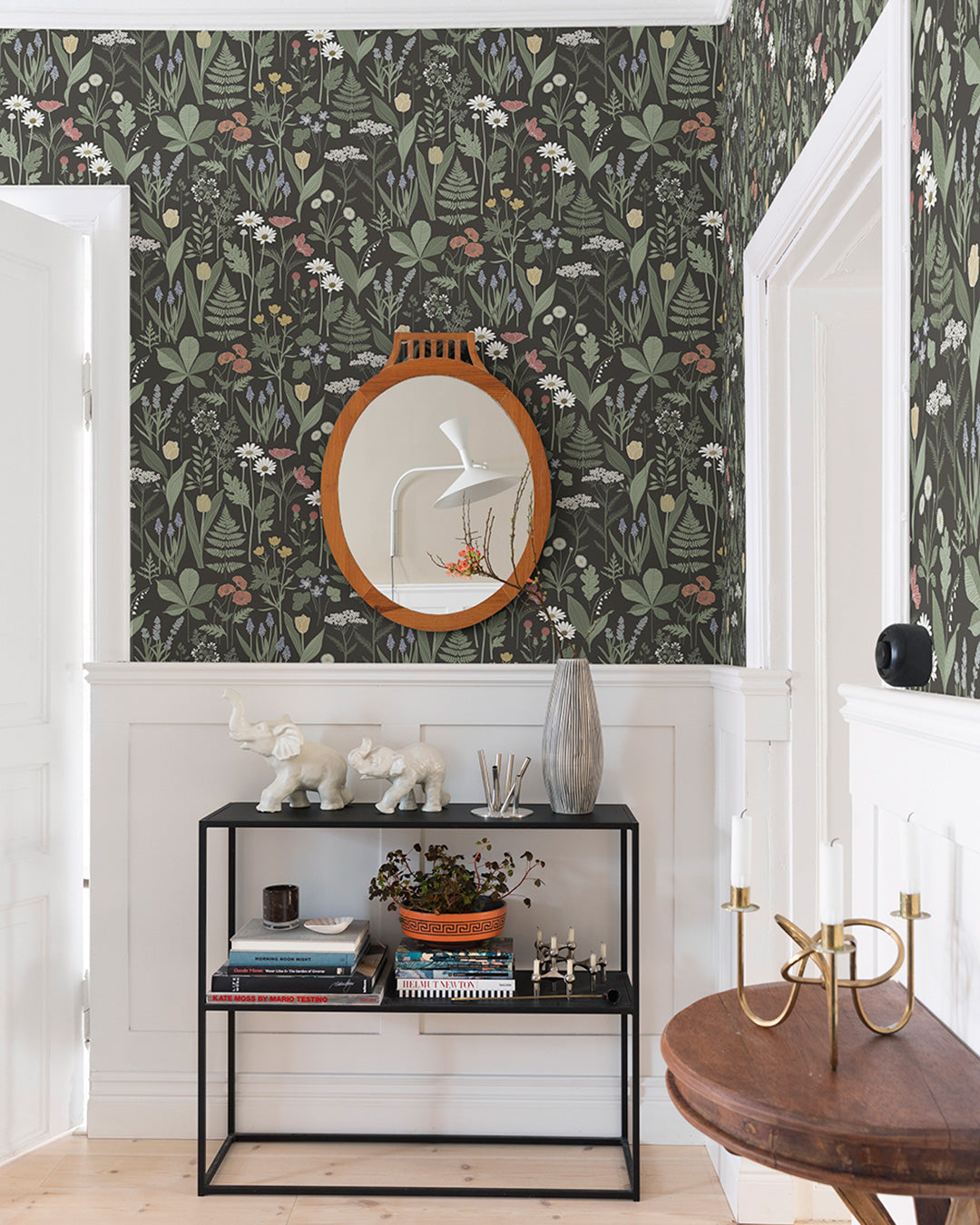 92103 - Elsa Wallpaper - Black - Midbec