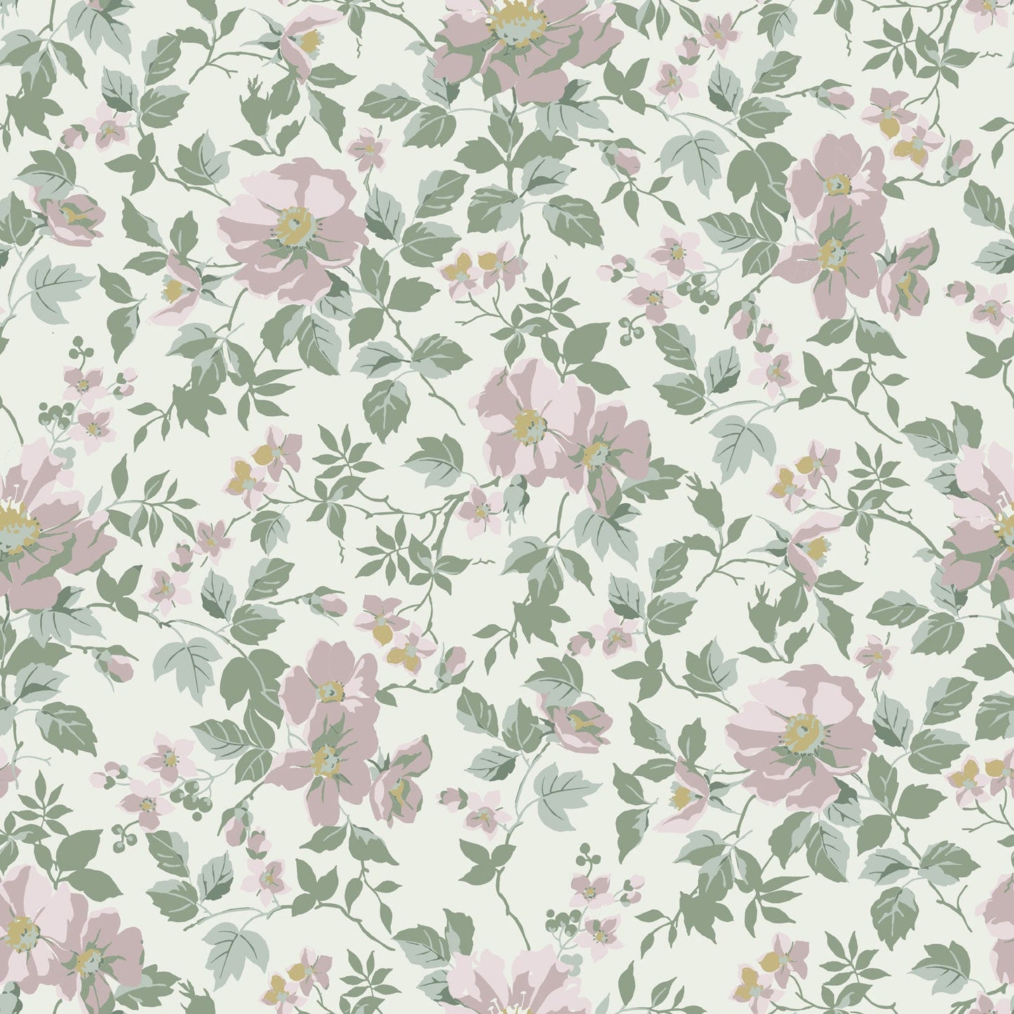 92114 - Johanna Wallpaper - Light Pink - Midbec