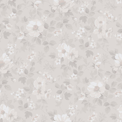 92115 - Johanna Wallpaper - Light Gray - Midbec