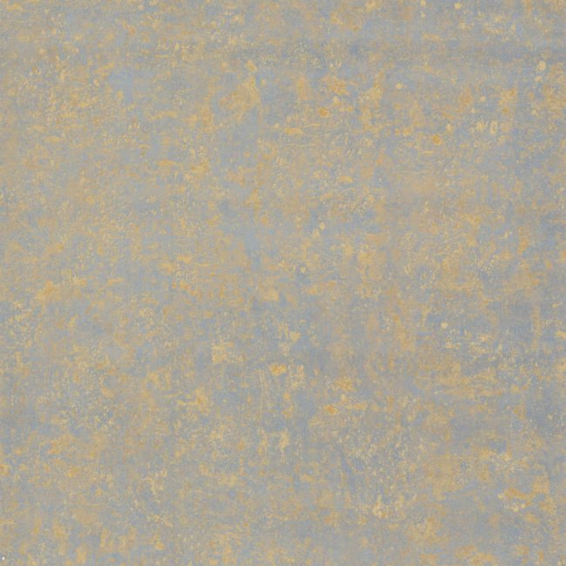 Salvage Wallpaper - Ochre & Metallic Silver - 92/11051