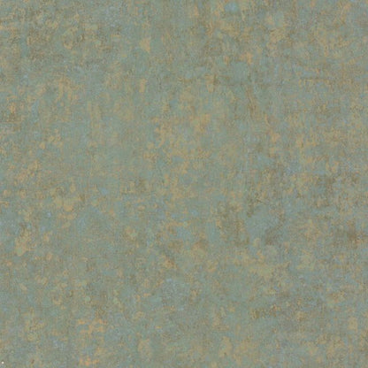Salvage Wallpaper - Metallic Gold & Duck Egg - 92/11053