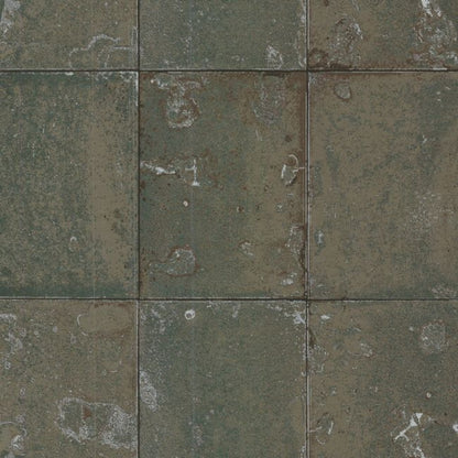 Antique Mirror Wallpaper - Metallic Pewter (Foil) - 92/2008