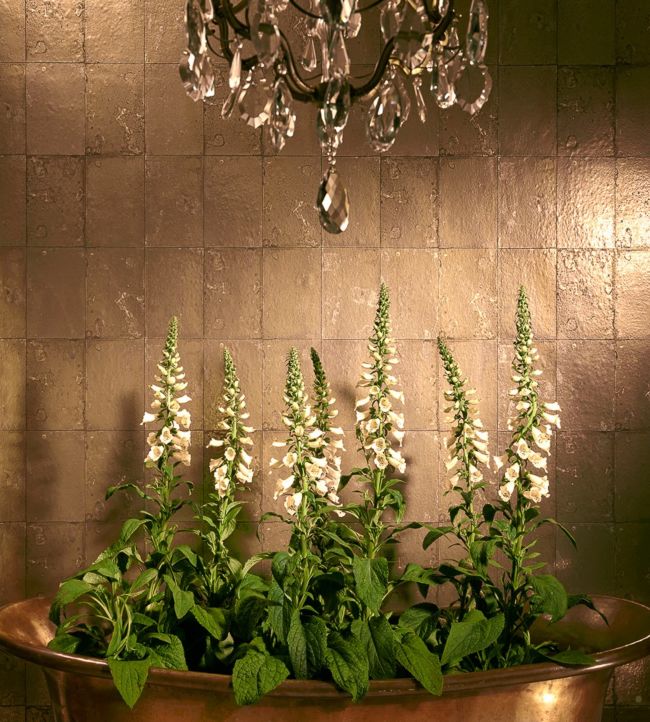 Antique Mirror Wallpaper - Metallic Gold (Foil) - 92/2010