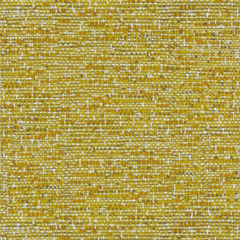Tweed Wallpaper - Chartreuse & Burnt Orange on Soot - 92/4018