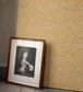 Tweed Wallpaper - Chartreuse & Burnt Orange on Soot - 92/4018