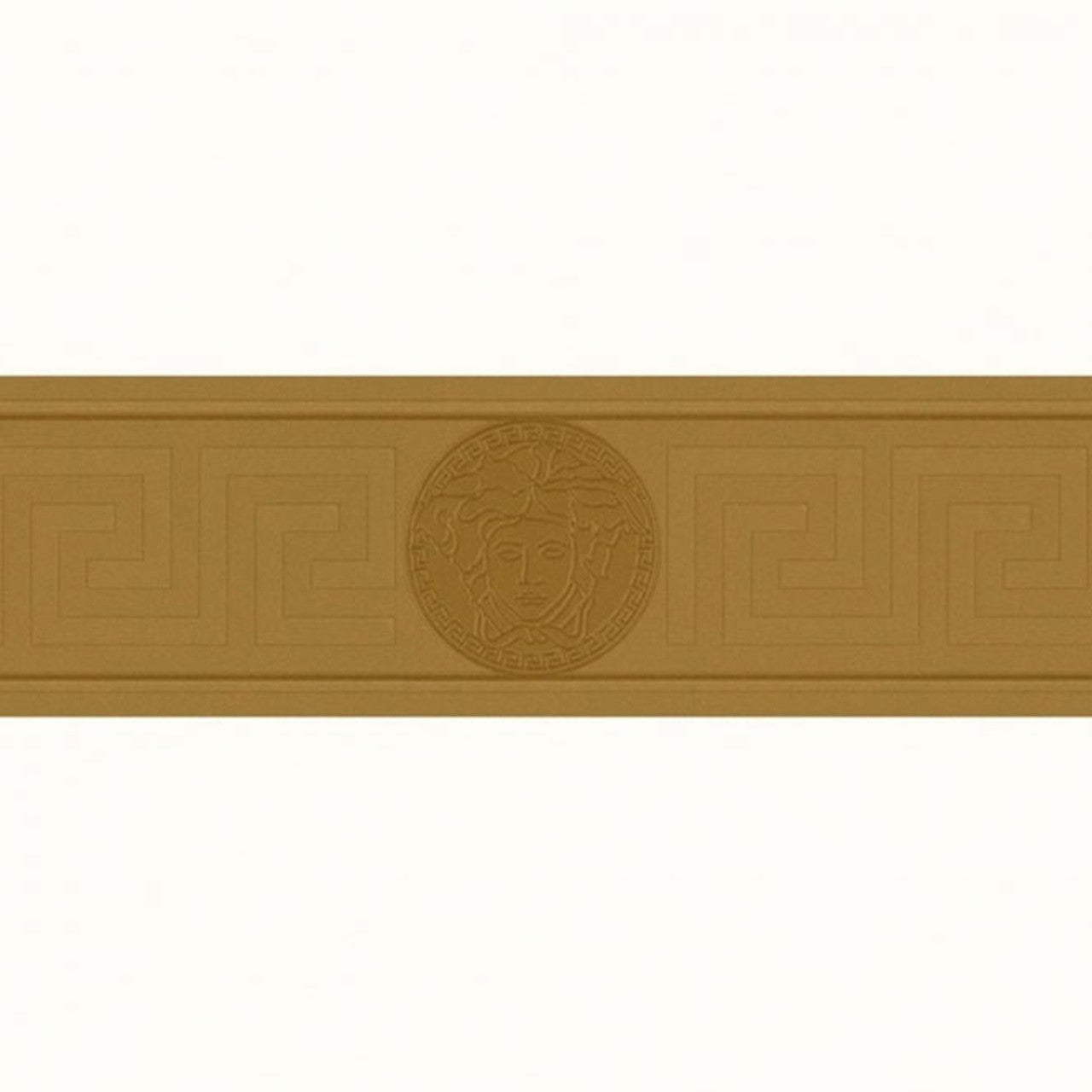 Greek Key Wallpaper Border - Gold - Versace
