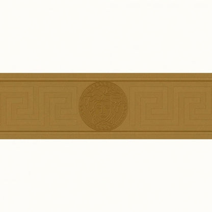 Greek Key Wallpaper Border - Gold - Versace
