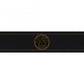 Greek Key Wallpaper Border - Black and Gold - Versace
