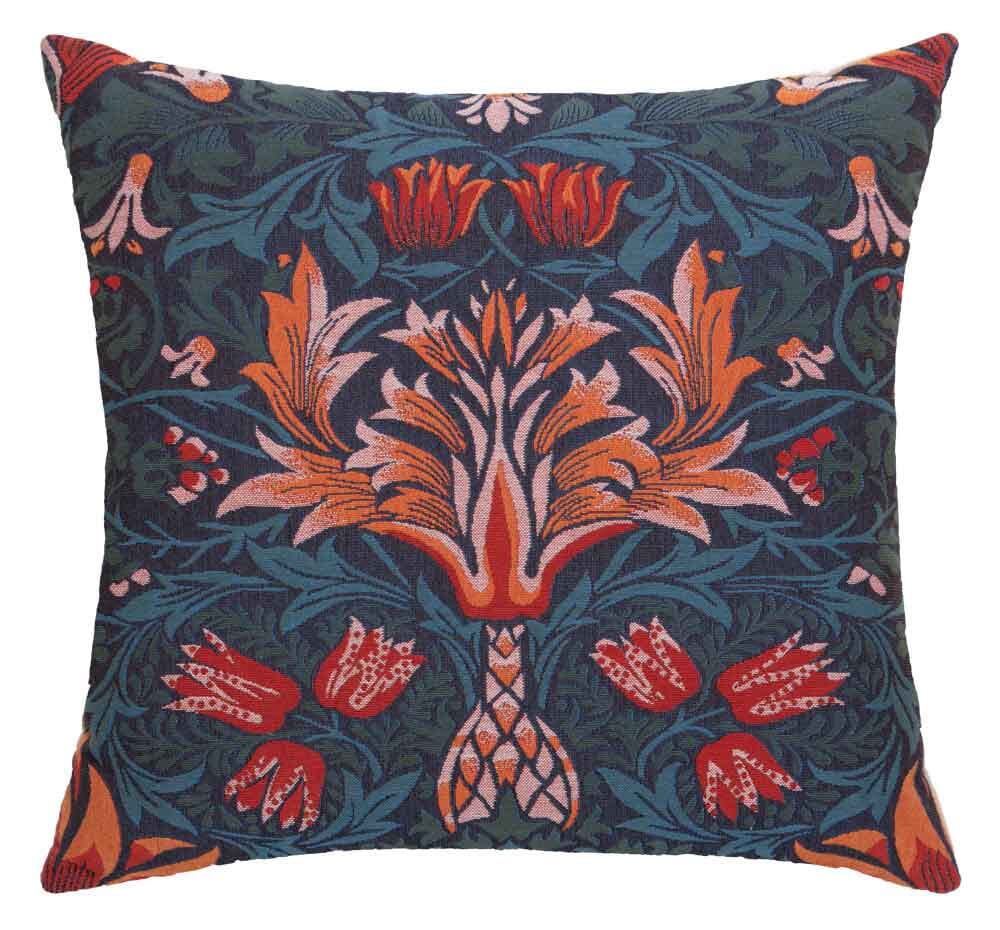 Snakeshead Rust Regular Cushion with Feather Filler 