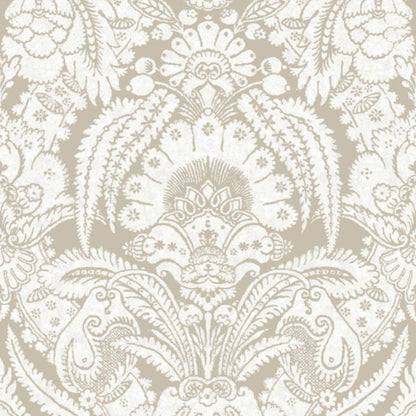 Chatterton Wallpaper - Chalk on Taupe - 94/2009