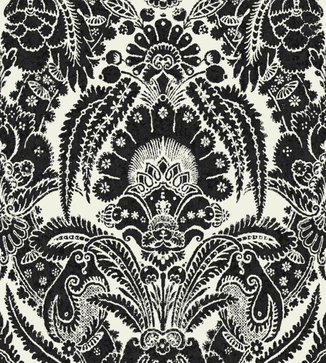 Chatterton Wallpaper - Black on White - 94/2010