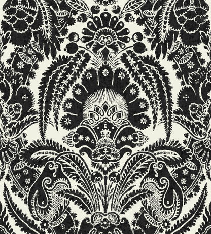 Chatterton Wallpaper - Black on White - 94/2010