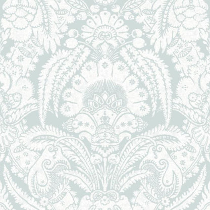Chatterton Wallpaper - Chalk on Print Room Blue - 94/2011