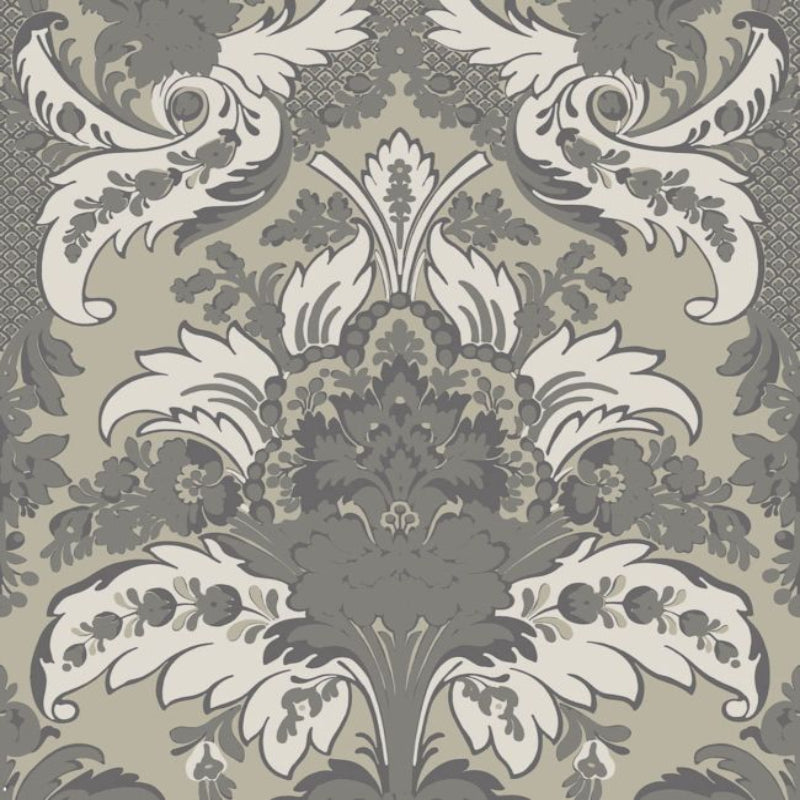 Aldwych Wallpaper - Glitter Silver on Metallic Gilver - 94/5026