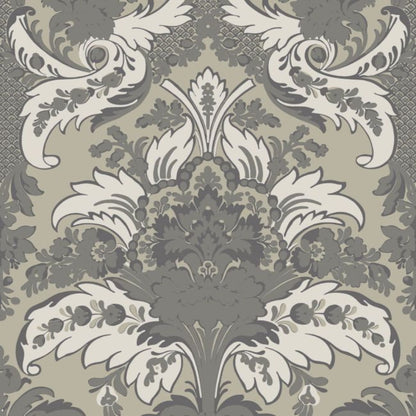 Aldwych Wallpaper - Glitter Silver on Metallic Gilver - 94/5026