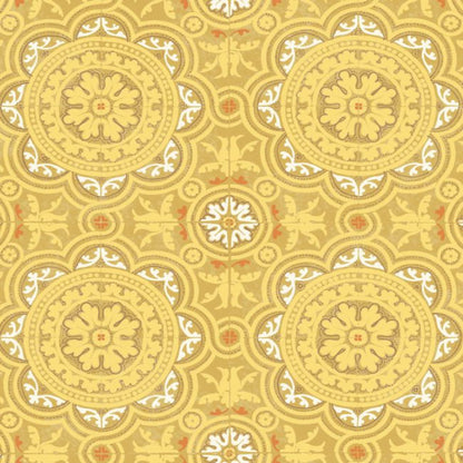 Piccadilly Wallpaper - Ochre - 94/8046