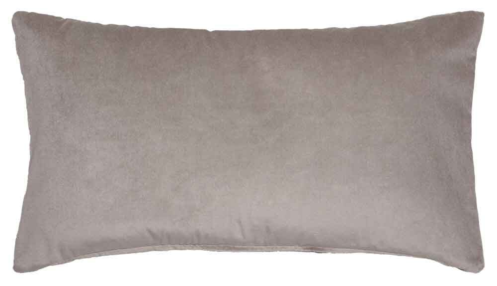 Stag & Thistle Country Linen Tapestry Cushion with Feather Filler - Back