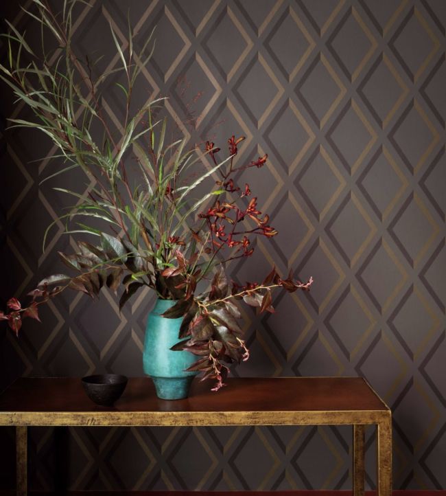 Pompeian Wallpaper - Chalk & Stone on White - 95/11060