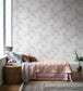 Rajapur Wallpaper - Chalk on Taupe - 95/2011