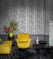 Woods & Pears Wallpaper - Metallic Silver & Metallic Bronze on Lilac Grey - 95/5030