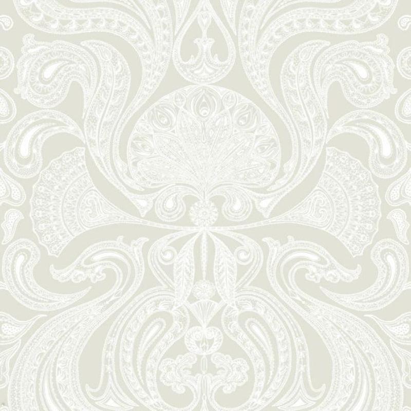 Malabar Wallpaper - White on Safari - 95/7039