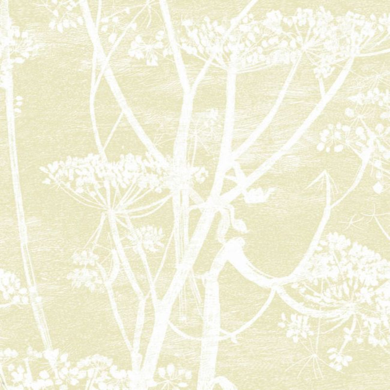Cow Parsley Wallpaper - White & Soft Yellow - 95/9053