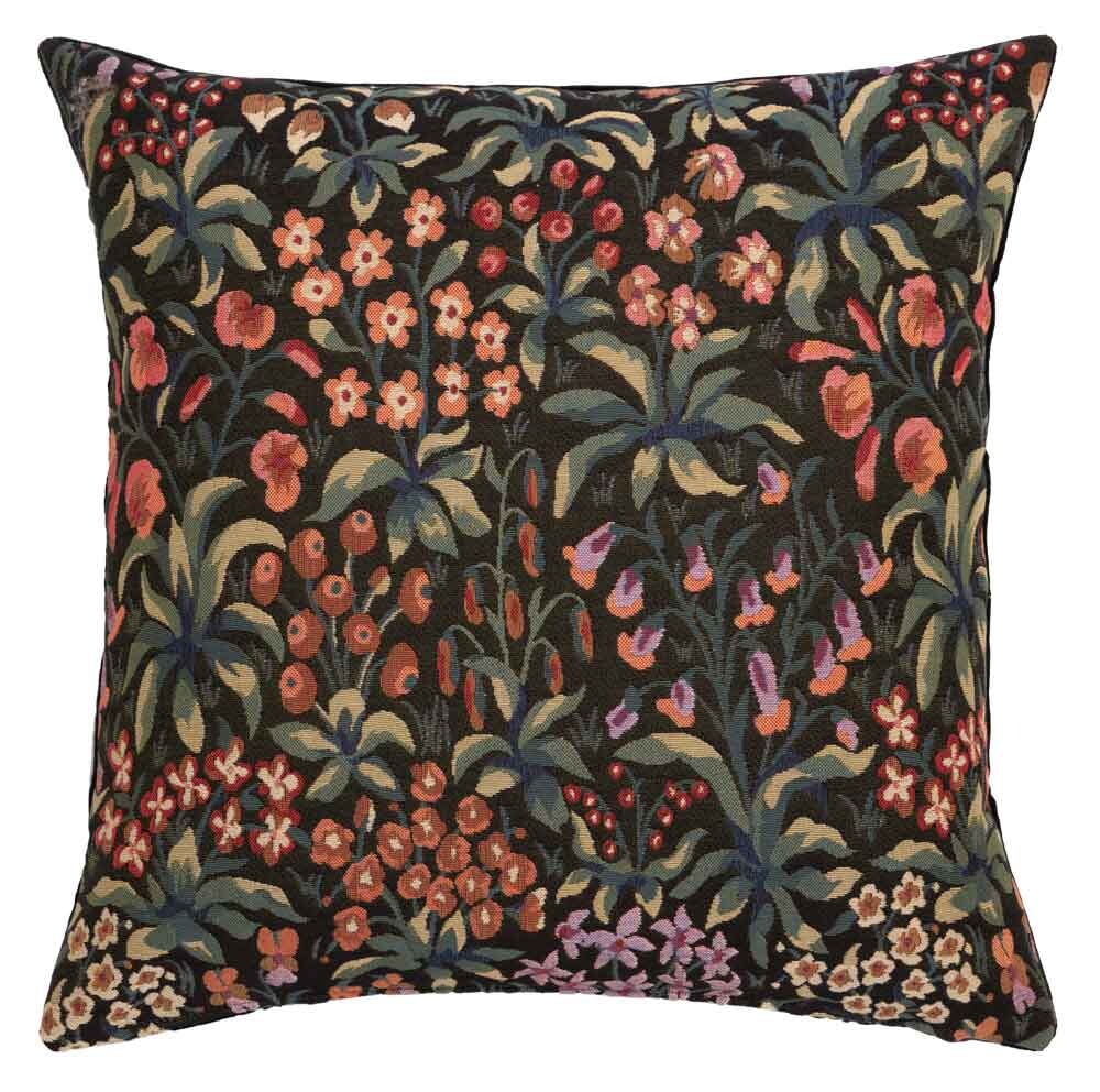 Thousand Flowers Regular Cushion with Feather Filler 