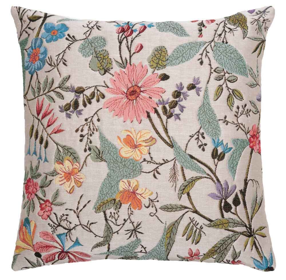 Exotic Garden Regular Cushion with Feather Filler 